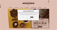 Desktop Screenshot of mosaiique.com